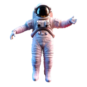 Floating Astronaut In Space PNG 05212024