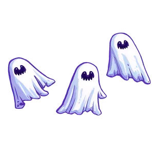 Floating Ghosts Png 05242024 PNG image