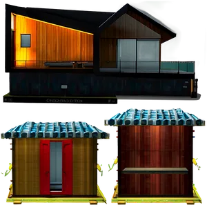 Floating House Idea PNG Mfu