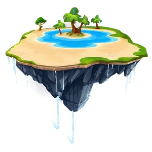 Floating Island Fantasy Png Res76 PNG image