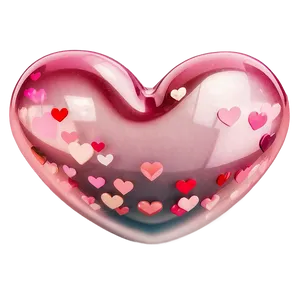 Floating Pink Heart Emoji PNG Keg