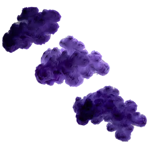Floating Purple Smoke PNG Mcx