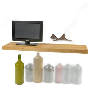 Floating Shelf Under Tv PNG 06132024 PNG