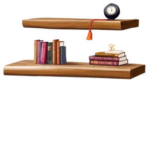 Floating Shelves Beside Fireplace PNG 72 PNG