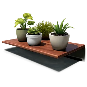 Floating Shelves For Plants PNG 17 PNG