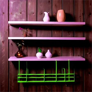 Floating Shelves In Hallway PNG 62