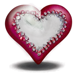 Floating Valentine Heart PNG 06262024 PNG