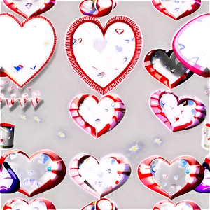 Floating Valentine Heart PNG Fka47 PNG