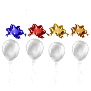 Floating White Balloons Png 06122024 PNG image