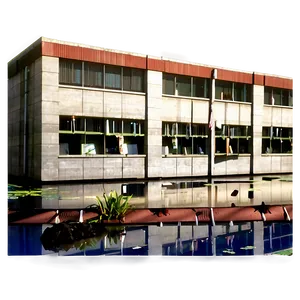 Flood-damaged Building PNG 06212024