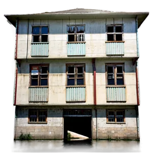 Flood-damaged Building PNG Hxj56 PNG