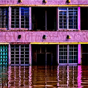 Flood-damaged Building PNG Jbo PNG