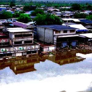 Flood-ravaged City PNG Euy