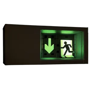 Floor Exit Sign Png 06262024 PNG image