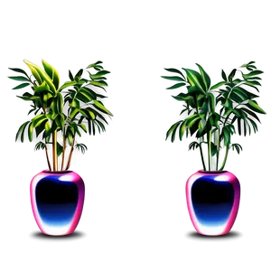Floor Plant In Vase PNG Ejs PNG