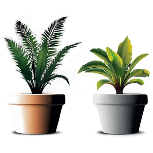 Floor Plant Silhouette PNG Sbd