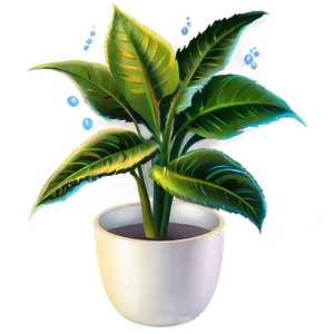 Floor Plant Vector PNG 06282024