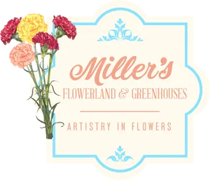 Floral Advertisement Banner PNG image
