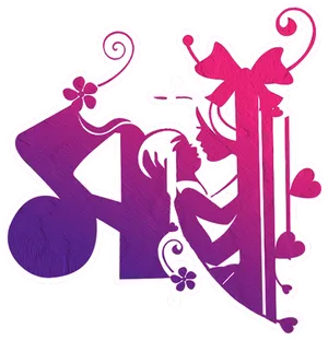 Floral Alphabet A Letter Design