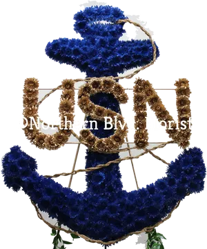 Floral Anchor Display Northern Blvd Florist PNG image
