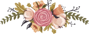 Floral Arrangement Graphic PNG image