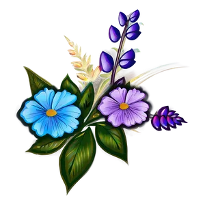 Floral Art Png 99 PNG image