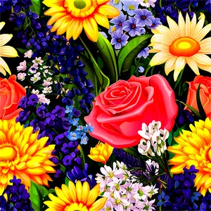 Floral Bouquet Clipart PNG 75 PNG