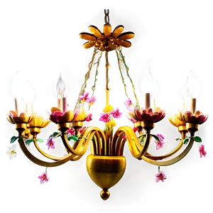 Floral Chandelier Png Ylc2 PNG image