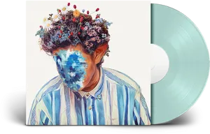 Floral Crown Vinyl Art PNG