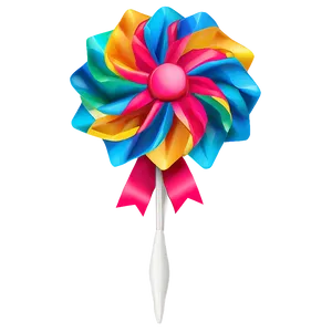 Floral Decor Pinwheel PNG Ybf67