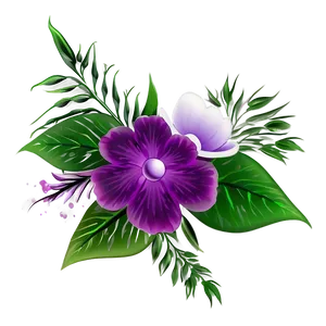 Floral Design C PNG image