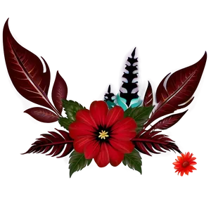 Floral Design D PNG image