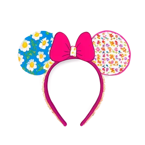 Floral Disney Ears Png 31 PNG image