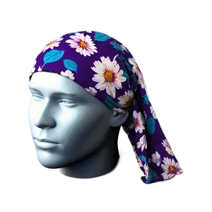 Floral Durag PNG Ytn PNG