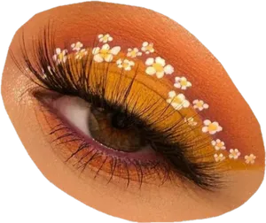 Floral Eyeshadow Artistry