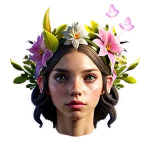 Floral Fairy Headpiece PNG 10 PNG