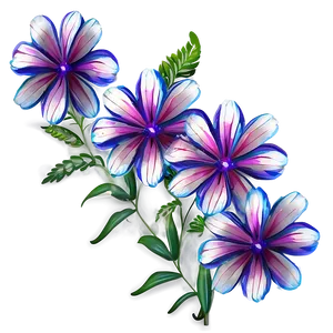 "floral Fantasy: Exquisite Flower PNG" C