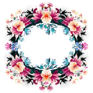 Floral Frame Border Png 06262024 PNG image