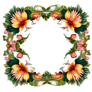 Floral Frame Clipart PNG 05252024 PNG
