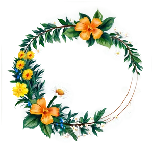 Floral Garland PNG 62