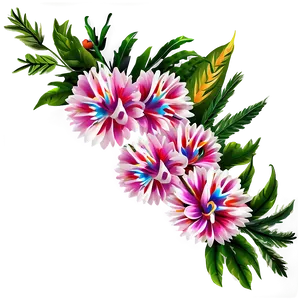 Floral Garland PNG Enp20