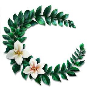 Floral Garland PNG Nru40
