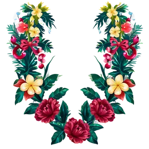 Floral Garland PNG Ous