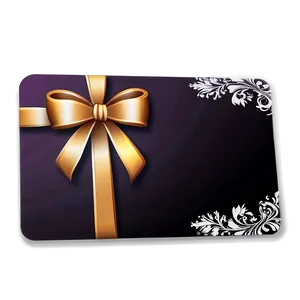 Floral Gift Card PNG 1 PNG