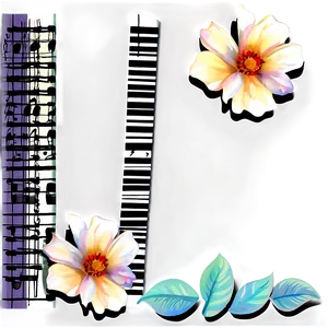 Floral Goodnotes Stickers Png 06282024 PNG image