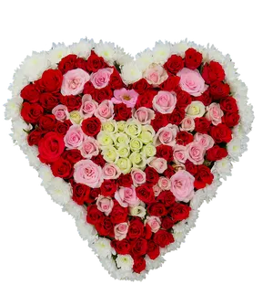 Floral Heart Arrangement