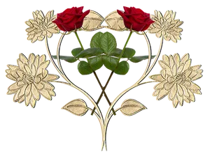 Floral Heart Artwork