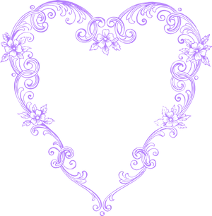 Floral_ Heart_ Border_ Design