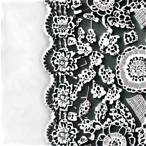 Floral Lace Doily PNG 14 PNG