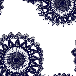 Floral Lace Doily PNG Sgw PNG